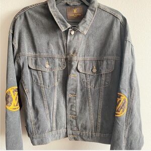 Louis Vuitton vintage Gray Denim Jacket